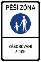 Dopravní značka IZ6a